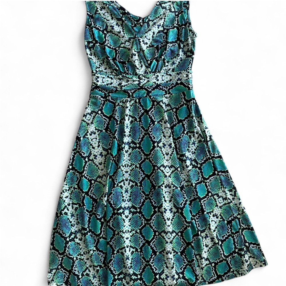 BCBGMaxAzria Snakeskin Dress